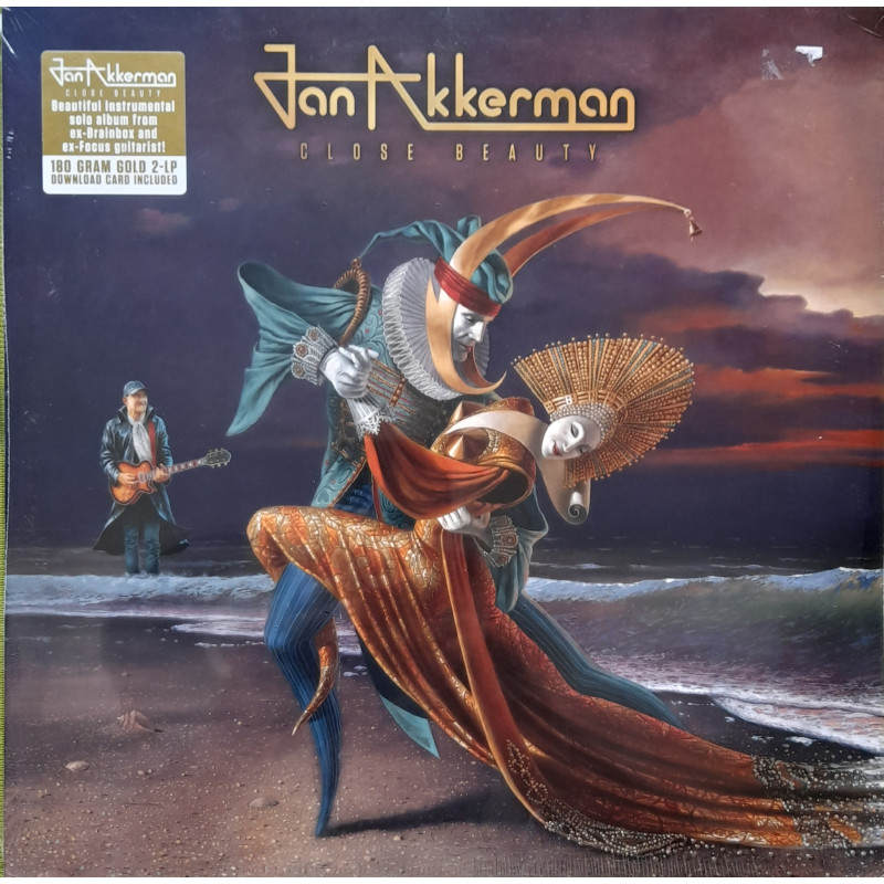 JAN AKKERMAN – Close Beauty (Limited Edition  GOLD MARBLED VINYL)  2LP