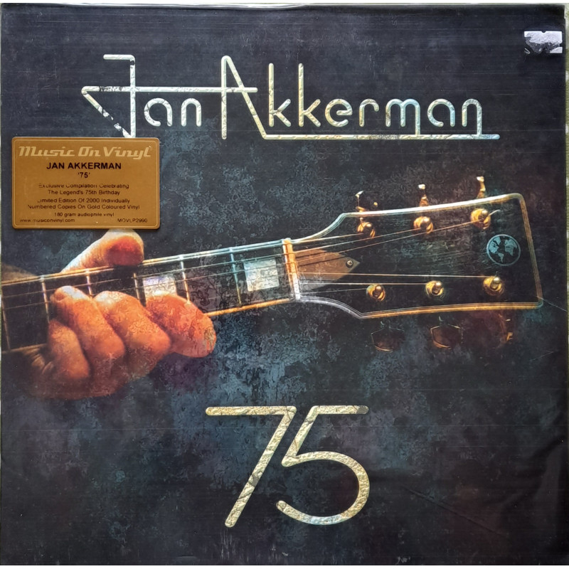 JAN AKKERMAN – 75 (LIMITED, NUMBERED, COLOURED)  2LP