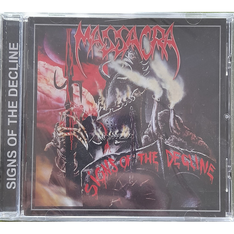MASSACRA – sings of the decline      (ön kapak)