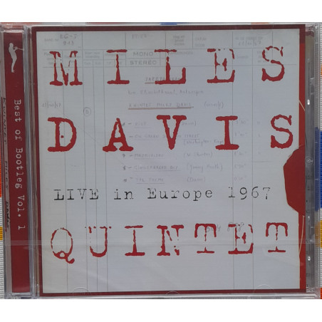 MILES DAVIS – best of bootleg vol.1:live in europe 1967  (ön kapak)