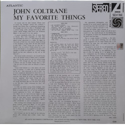 JOHN COLTRANE – My Favorite Things