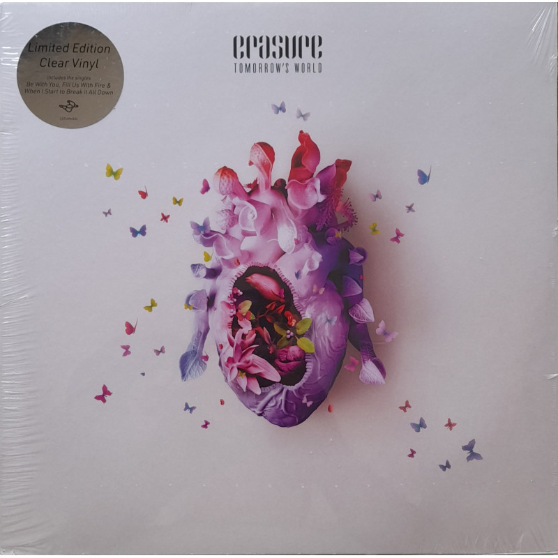ERASURE – Tomorrow’s World (Limited Edition CLEAR VINYL)