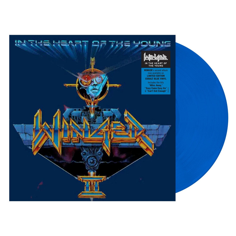 WINGER – In The Heart Of The Young (COBALT BLUE VINYL)