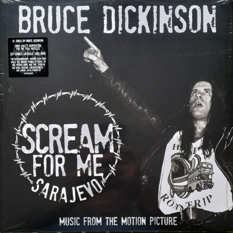 BRUCE DICKINSON – Scream For Me Sarajevo  2LP