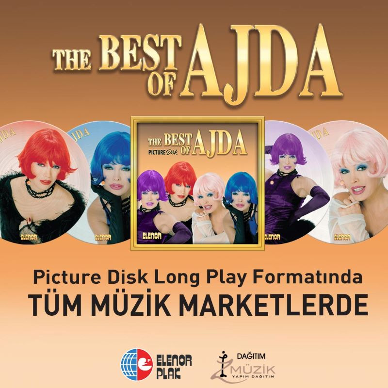 AJDA PEKKAN - The Best Of Ajda Pekkan (Picture Disc)  2LP