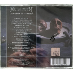 MEGADETH – countdown to extinction