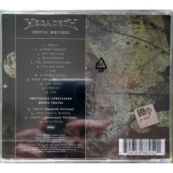 MEGADETH – cryptic writings