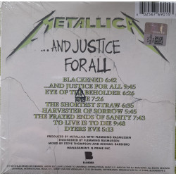 METALLICA – and justice for all