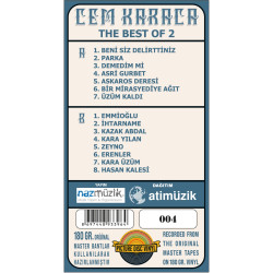 CEM KARACA - Best Of-2 (LİMİTLİ, NUMARALI, PICTURE DISC)