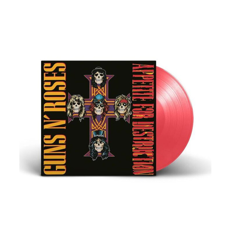 GUNS N’ ROSES – Appetite For Destruction (LIMITED EDITION TRANSLUCENT RED VINYL)
