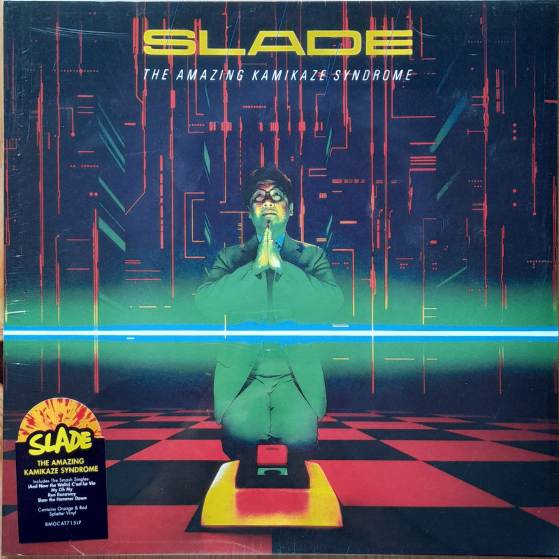 SLADE – The Amazing Kamikaze Syndrome (LIMITED EDITION ORANGE & RED SPLATTER VINYL)