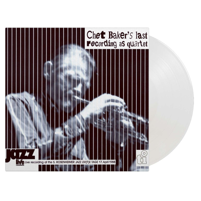 CHET BAKER – Chet Baker’s Last Recording As Quartet (Limited (1500Copies), Numbered, WHITE VINYL)