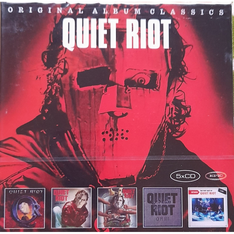 QUIET RIOT – original albüm classics  5CD    (ön kapak)