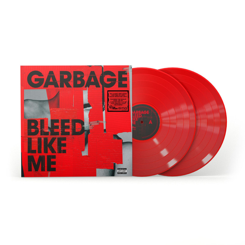 GARBAGE – Bleed Like Me (Deluxe Edition RED VINYL)  2LP
