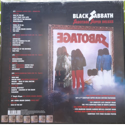 BLACK SABBATH – Sabotage (Super Deluxe BOXSET) 4LP + 7'' SINGLE
