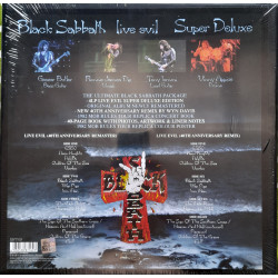 BLACK SABBATH – Live Evil  (Super Deluxe BOXSET)  4LP
