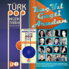 ÇEŞİTLİ SANATÇILAR - Türk Pop Müzik Tarihi 1960-1970'li yıllar vol.1 (RENKLİ PLAK)