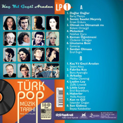 ÇEŞİTLİ SANATÇILAR - Türk Pop Müzik Tarihi 1960-1970'li yıllar vol.1 (RENKLİ PLAK)