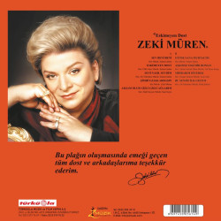ZEKİ MÜREN - Eskimeyen Dost  (RENKLİ PLAK)