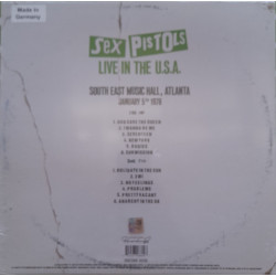 SEX PISTOLS – Live In The USA