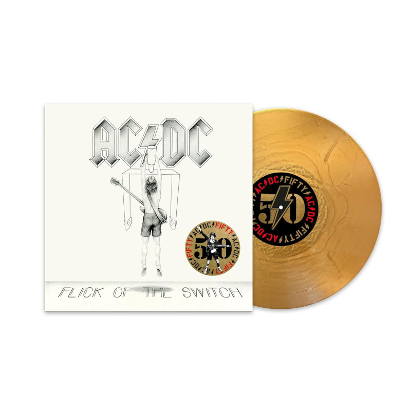 AC/DC – Flick Of The Switch (50th. Anniversary Special Edition  GOLD NUGGET VINYL)