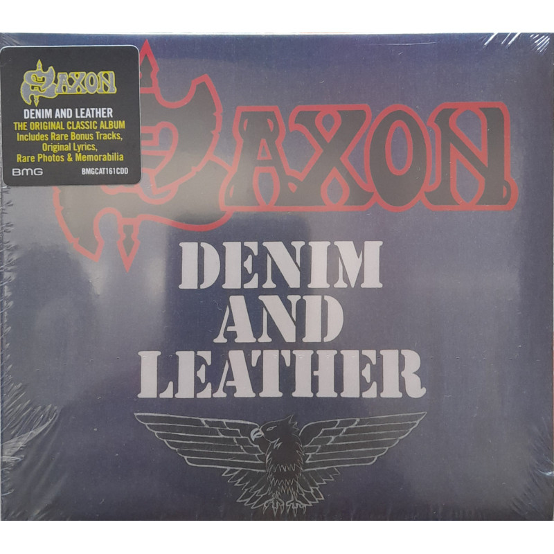 SAXON – denim and leather