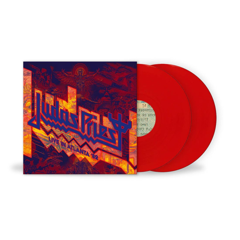 JUDAS PRIEST – Live In Atlanta ’82 (LIMITED EDITION RED VINYL)  2LP