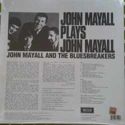 JOHN MAYALL – John Mayall Plays John Mayall (Recorded Live At Klooks Kleek!) (LIMITED EDITION RED & BLACK MARBLED VINYL)