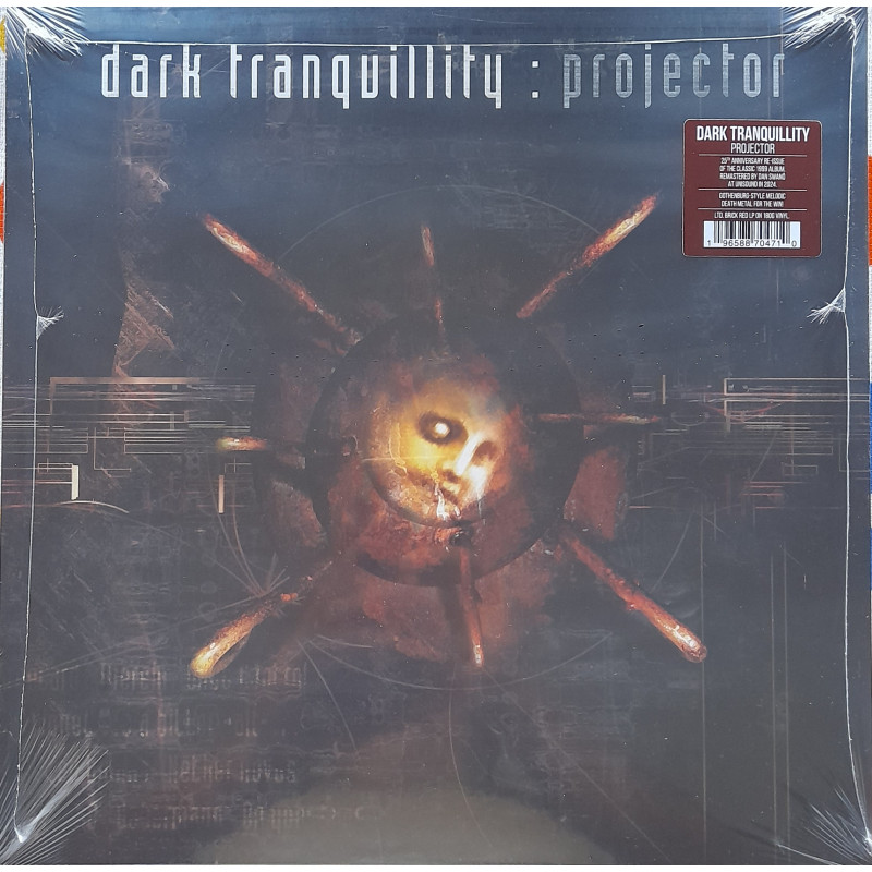 DARK TRANQUILLITY – Projector (LIMITED EDITION BRICK RED VINYL)