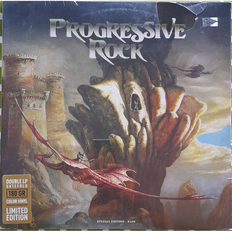 VARIOUS ARTISTS – Progressive Rock (LIMITED EDITION TRANSPARET VINYL) 2LP