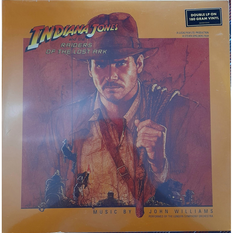 JOHN WILLIAMS – Indiana Jones And The Raiders Of The Lost Ark (OST) 2LP