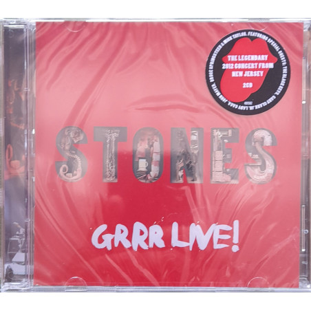THE ROLLING STONES – grrr live!   2CD    (ön kapak)