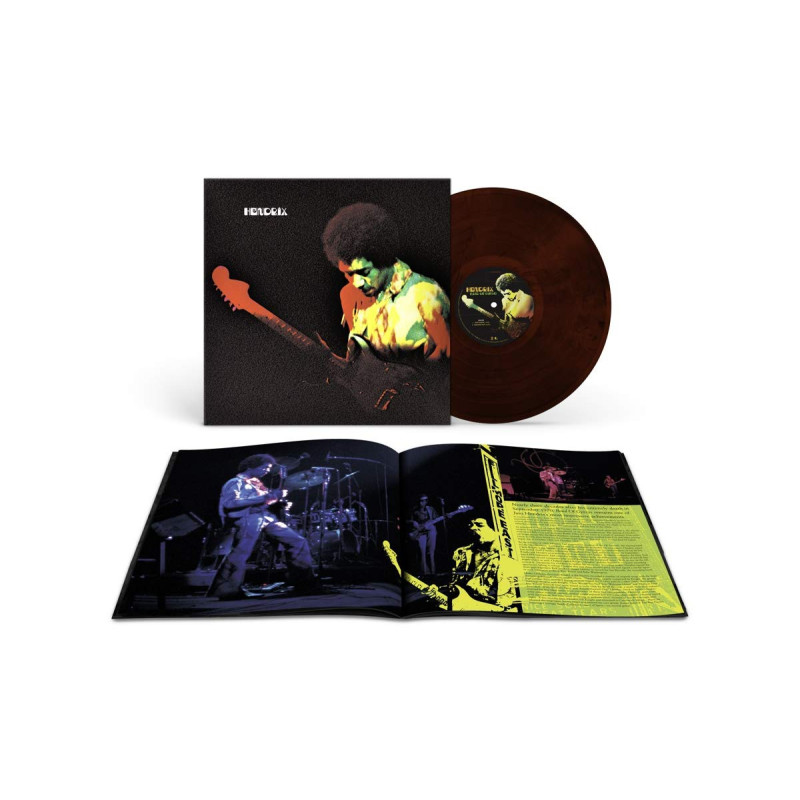JIMI HENDRIX – Band Of Gypsys (LIMITED EDITION  RED, BLACK & WHITE MARBLED VINYL)