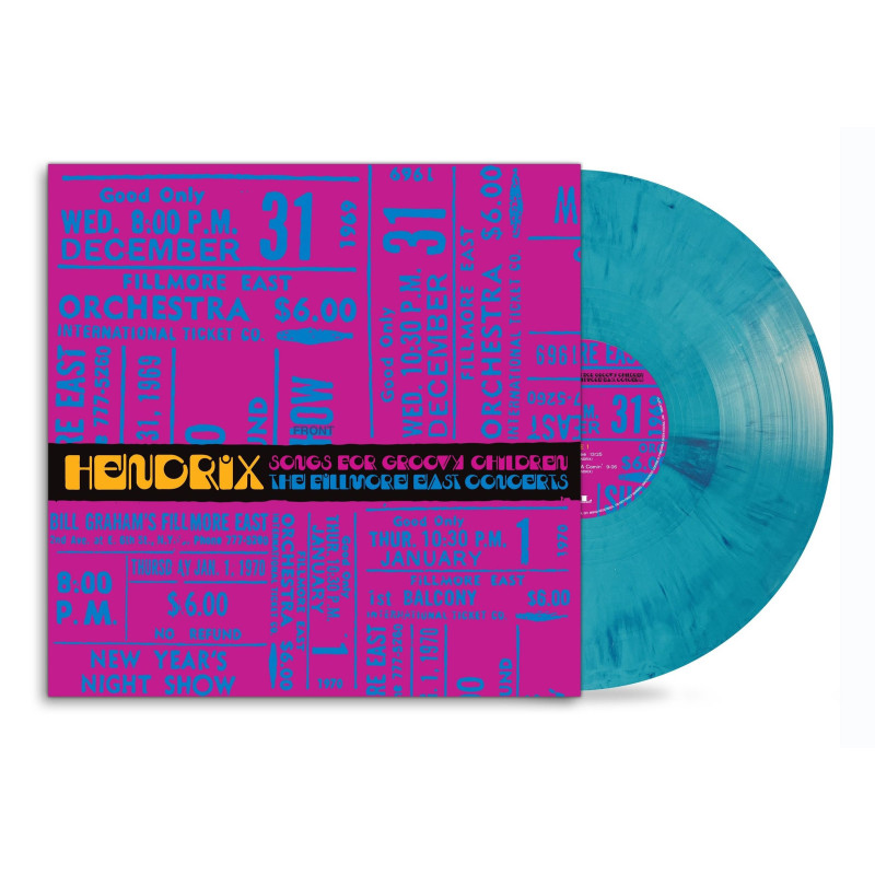 JIMI HENDRIX – Songs For Groovy Children (The Fillmore East Concerts Highlights) (LIMITED EDITION  BLUE & VIOLET VINYL)