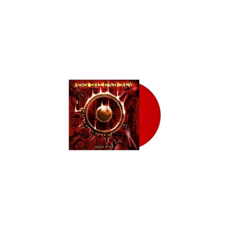 ARCH ENEMY – Wages Of Sin (LIMITED EDITION TRANSPARENT RED VINYL)