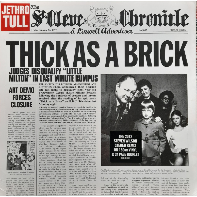 JETHRO TULL – Thick As A Brick