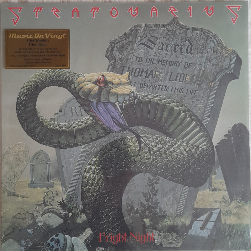 STRATOVARIUS – Fright Night (LIMITED EDITION (666 Copies), NUMBERED, RED TRANSLUCENT VINYL)