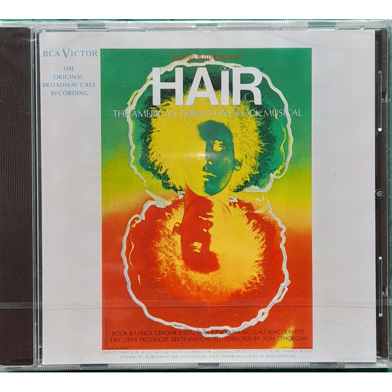 VARIOUS ARTISTS – hair  (OST)     (ön kapak)