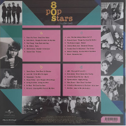 VARIOUS ARTISTS – 80’s Pop Stars Collected (LIMITED EDITION, RED & SILVER  VINYL)