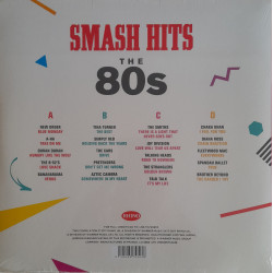 VARIOUS ARTISTS – Smash Hits The 80’s  (LIMITED EDITION RED TRANSLUCENT  VINYL)  2LP