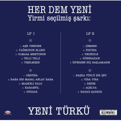YENİ TÜRKÜ - Her Dem / 20 Seçilmş Şarkı  2LP