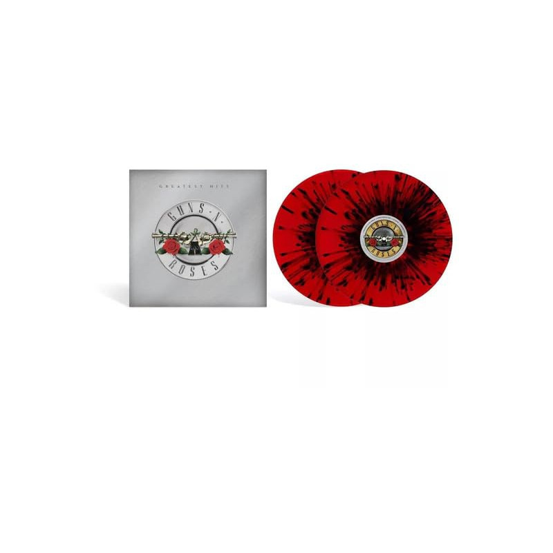 GUNS N’ ROSES – Greatest Hits (LIMITED EDITION RED / BLACK SPLATTER VINYL)  2LP