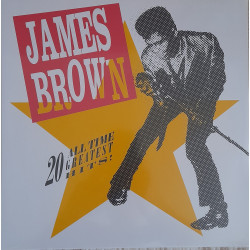 JAMES BROWN – 20 All Time Greatest Hits (LIMITED EDITION RED TRANSPARENT VINYL)  2LP