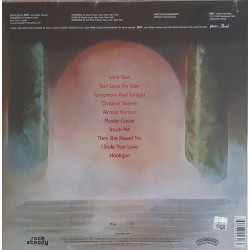 KISS – Love Gun (LIMITED EDITION TANGERINE / AQUA SPLATTER VINYL)