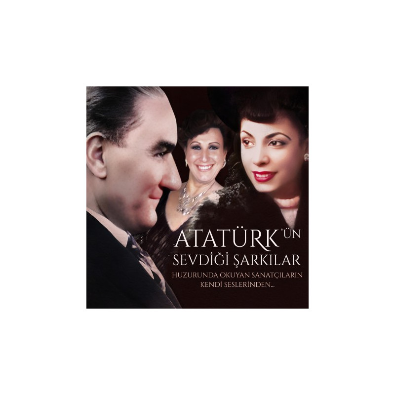 MÜZEYYEN SENAR, SAFİYE AYLA - Atatürk'ün Sevdiği şarkılar  2LP