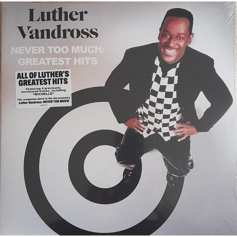 LUTHER VANDROSS – Never Too Much:Greatest Hits  2LP