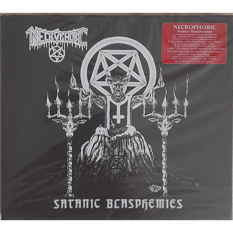 NECROPHOBIC – satanic blasphemies