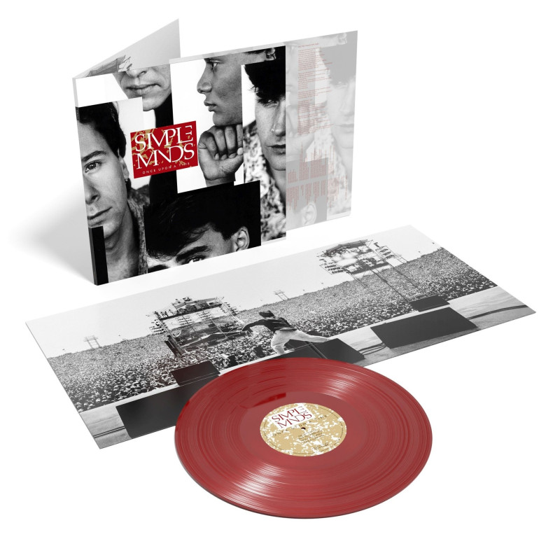 SIMPLE MINDS – Once Upon A Time (40th. ANNIVERSARY EXCLUSIVE RED VINYL)