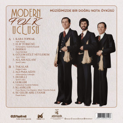 MODERN FOLK ÜÇLÜSÜ - Müziğimizde Bir Doğru Nota Öyküsü (Renkli Plak)