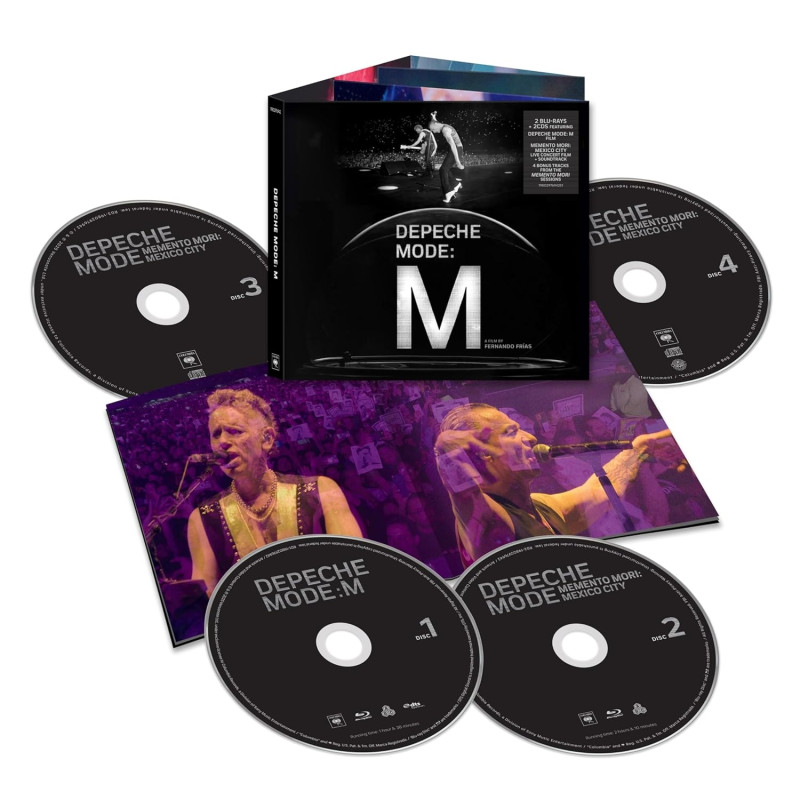 DEPECHE MODE - Depeche Mode: M  2CD + 2BLURAY